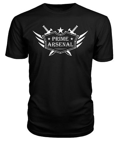 Prime Arsenal branded T shirts | Online shopping. Embrace your passion! (Black/Dark Colors)